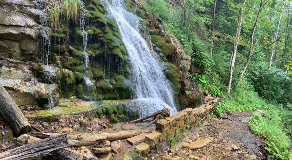 Hike The Kaymoor Miners Trail In West Virginia To A Secret Waterfall