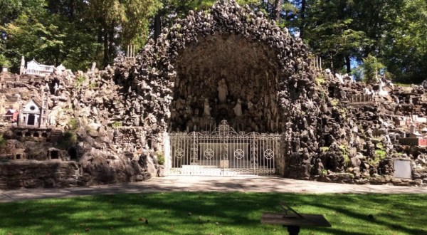 Alabama’s Rock Garden And Grotto, Ave Maria Grotto, Is A Work Of Art