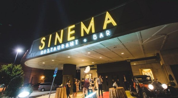 Enjoy Your Dinner In A Converted Movie Theater At Sinema Restaurant And Bar In Nashville