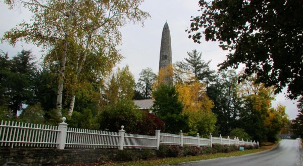 Climb To The Top Of Bennington Monument In Vermont For Breathtaking Views Of The Changing Leaves