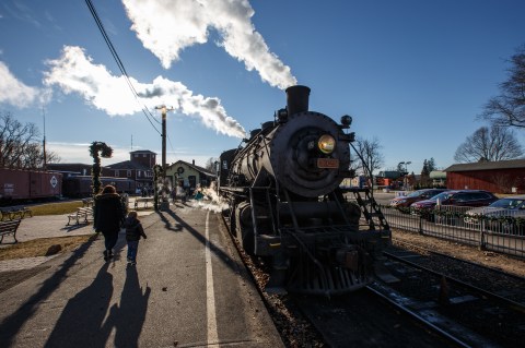 Hop Aboard Essex Steam Train's Santa Special For An Elf-Approved Adventure Through Connecticut
