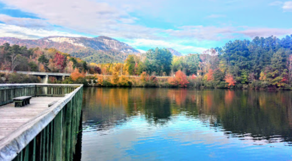 Visit Lake Oolenoy In South Carolina For An Absolutely Beautiful View Of The Fall Colors