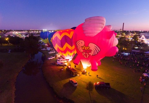 You Don't Want To Miss The Bayou Road Balloon Festival Near New Orleans