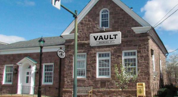 Sip Craft Beer At Vault Brewing Company In Pennsylvania, Which Sits In A Former Bank