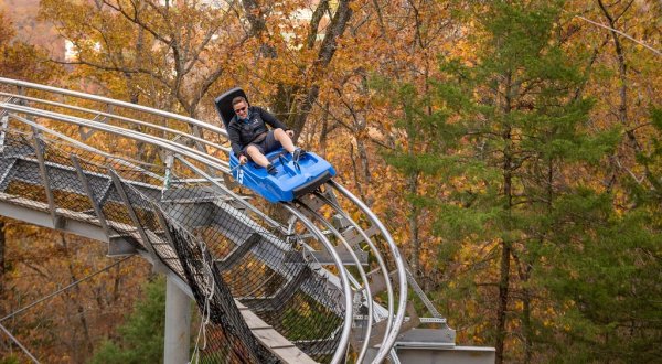 Take A Ride Through Missouri’s Fall Foliage On The Runaway Mountain Coaster