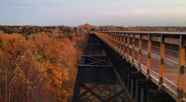 Walk Across High Bridge Trail For A Gorgeous View Of Virginia’s Fall Colors