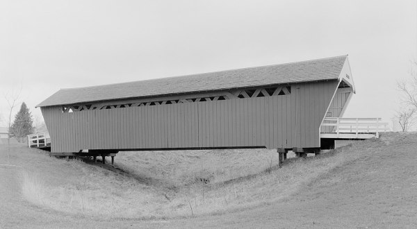 The Oldest Covered Bridge In Iowa Has Been Around Since 1870