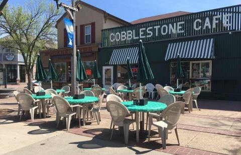It Doesn't Get Any More Charming Than Cobblestone Cafe, A Downtown Eatery In White Bear Lake, Minnesota
