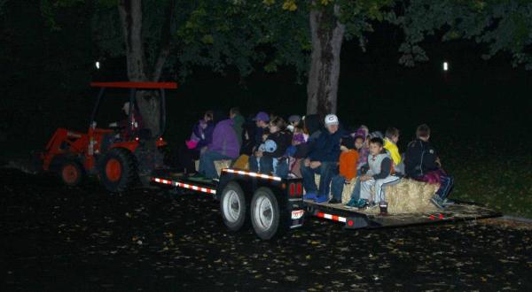 Enjoy A Haunted Hayride At Hells Gate State Park in Idaho For A Frighteningly Good Time
