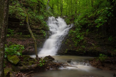 There’s A Secret Waterfall In Arkansas Known As Harper's Hidden Cascade, And It’s Worth Seeking Out