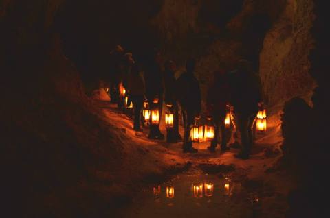 The Candlelight Cave Tour In New Mexico Is A Unique Way to Experience Carlsbad Caverns