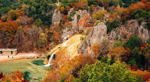 See The Tallest Waterfall In Oklahoma At Turner Falls Park