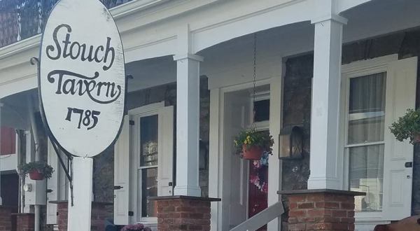 Sip Wine And Mingle With Ghosts At Stouch Tavern, A Famous Haunted Bar In Pennsylvania