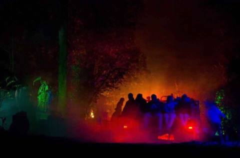 Headless Horseman Hayride, A 1 Mile-Long Hayride, Will Take You Through A Terrifying New York Forest