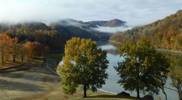 Visit Buckhorn Lake In Kentucky For A Beautiful View Of The Fall Colors