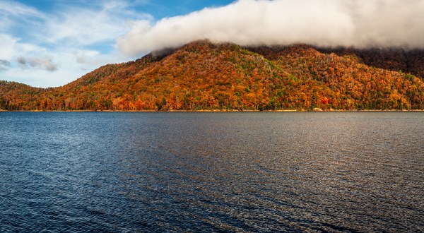 Visit Watauga Lake In Tennessee For An Absolutely Beautiful View Of The Fall Colors