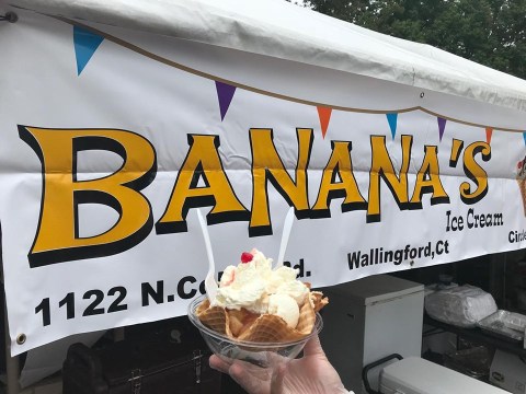 Stop By Banana’s Ice Cream, A Charming Ice Cream Shop With Delicious Hard Scoop In Connecticut