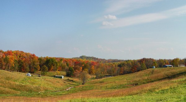 Drive The Appalachian Byway For 105 Miles Of Beautiful Ohio Scenery This Fall