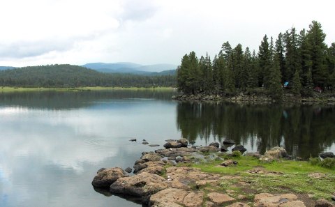 Hawley Lake Is A Beautiful Lake Nestled In The Arizona Mountains