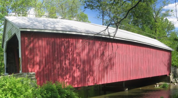 The Oldest Covered Bridge In Pennsylvania Has Been Around Since 1825