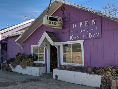 Plan A Trip To Luning Trading Post, A Ghost Town Antique Shop In Nevada With Spectacular Treasures