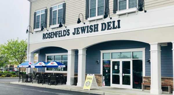 Your Tastebuds Will Love You For Trying The Overstuffed Reuben At Rosenfeld’s Jewish Deli In Delaware