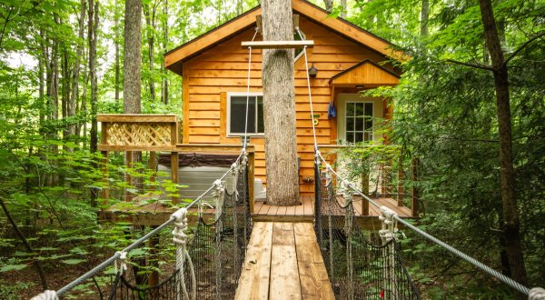Live Out Your Childhood Dreams With A Stay At West Virginia’s Tuscany Tree House