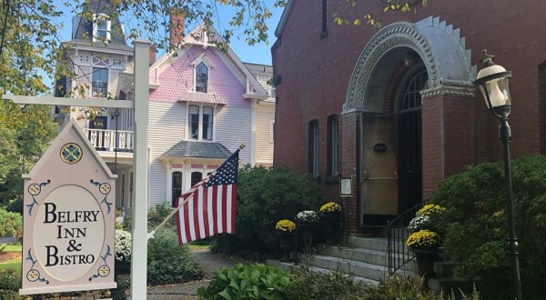 Dine Inside A Charming Church At Belfry Inn & Bistro In Massachusetts