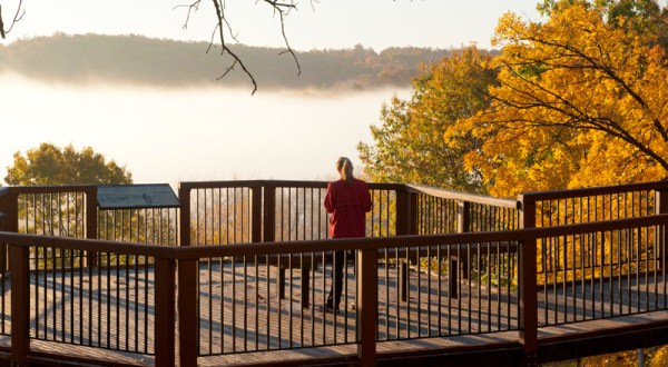 Visit Indian Cave State Park In Nebraska For An Absolutely Beautiful View Of The Fall Colors