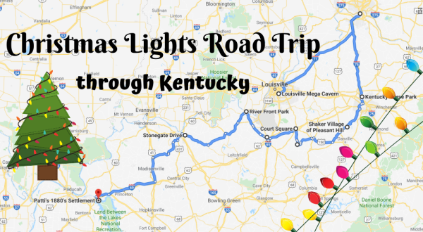The Christmas Lights Road Trip Through Kentucky That Will Take You To 10 Magical Displays