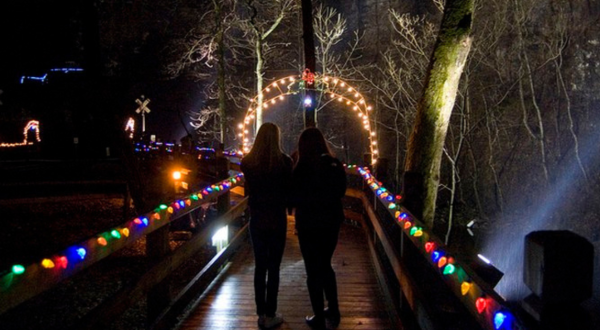 Visit Natural Tunnel,  A Unique Christmas Cave In Virginia This Season