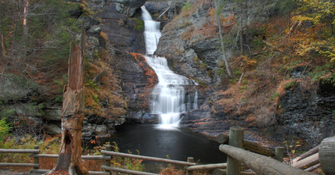See The Tallest Waterfall In Pennsylvania At Delaware Gap National Recreation Area