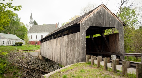 The Oldest Covered Bridge In Massachusetts Has Been Around Since 1870