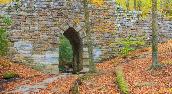 Walk Across The Poinsett Bridge For A Gorgeous View Of South Carolina’s Fall Colors