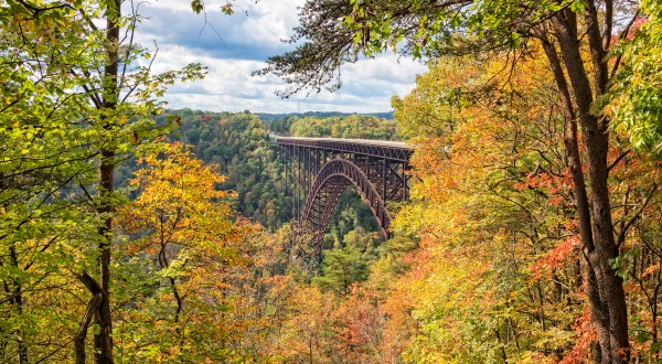 Walk Across The New River Gorge Bridge For A Gorgeous View Of West Virginia’s Fall Colors