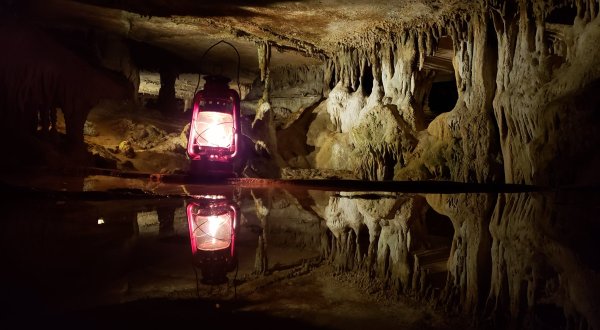 The Lantern-Lit Cave Tour In Tennessee Is A Unique Way To Experience Raccoon Mountain Caverns