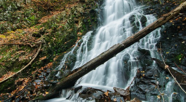 See The Tallest Waterfall In Connecticut At Roaring Brook Park