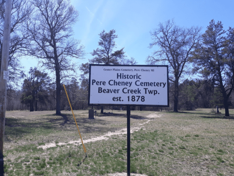The Pere Cheney Cemetery Is One Of Michigan’s Spookiest Cemeteries