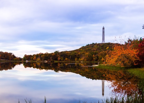 Visit High Point State Park In New Jersey For An Absolutely Beautiful View Of The Fall Colors