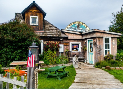 Warm Up With Homemade Soup At The Quaint Veronica's Cafe In Alaska