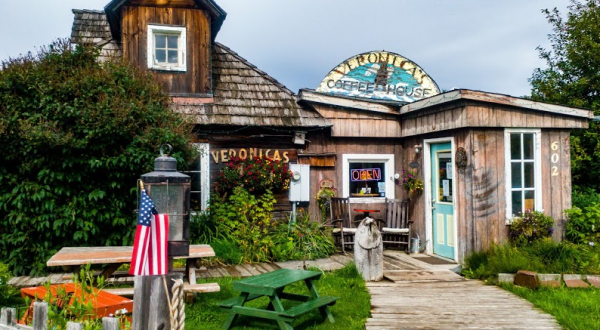 Warm Up With Homemade Soup At The Quaint Veronica’s Cafe In Alaska