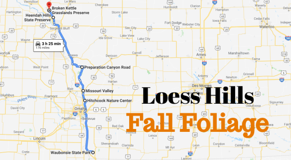The Road Trip Through The Loess Hills In Iowa Will Take You Through Sheer Autumnal Perfection