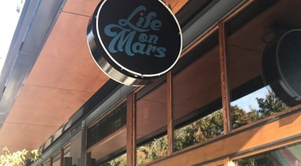 Both A Vinyl Library And A Bar, Life On Mars In Washington Is Truly One-Of-A-Kind
