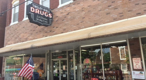 The Good Old Days Are Still Alive At Tinsley-Bible Drugs, A Small Town Soda Parlor And Pharmacy In Tennessee