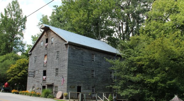 Take A Tour Of Bears Mill, An Ohio Treasure That’s One Of The Last Working Grist Mills Of Its Kind