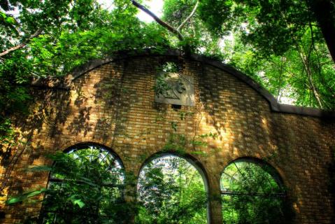 The Abandoned Chewaukla Bottling Factory Has Been Reclaimed By Arkansas Nature