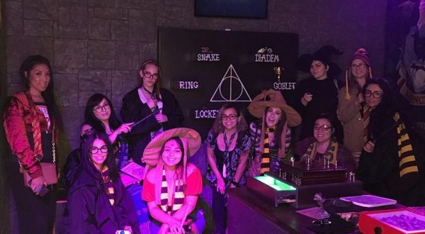 Break Your Way Out Of A Harry Potter Themed Escape Room At Alcatraz Escape Games In Texas