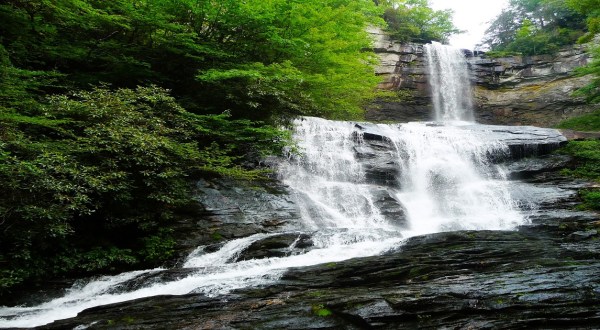 See The Tallest Waterfall In South Carolina At Caesars Head State Park