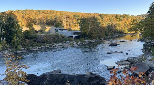 Ohiopyle Falls Near Pittsburgh Will Soon Be Surrounded By Beautiful Fall Colors