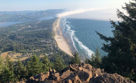 You'll Enjoy Ocean Views For Miles From Oregon's Scenic Neahkahnie Mountain Overlook